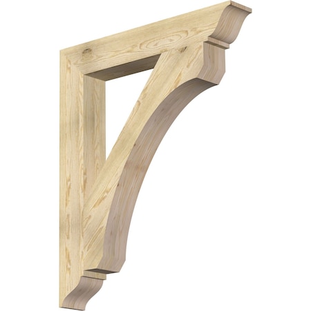 Ekena Millwork Legacy Traditional Rough Sawn Bracket, Douglas Fir, 6"W x 40"D x 48"H BKT06X40X48LEC01RDF